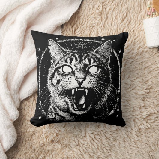 Bewitched Tabby クッション (ブランケット)