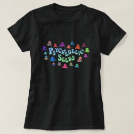 Bex Ilsley (女性の黒)著サイケデリックな塊 Tシャツ