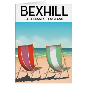 Bexhill East Sussexイギリス旅行ポスター