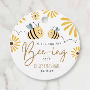 Bey-ing here Baby Shower フェイバータグ