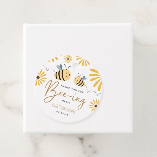 Bey-ing here Baby Shower フェイバータグ (インサイチュ)