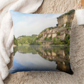 BeynacとCazenacそしてドルドーニュ県の川の枕 クッション (ブランケット)