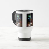 Beyond宇宙&タイムフラクタルアートII Spacescape トラベルマグ (正面左)