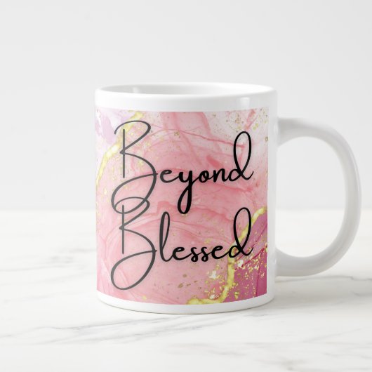 Beyond 賛美- Jumbo Mug (20 oz) – クリスチャン・ギフト ジャンボコーヒーマグカップ (右)