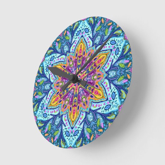 Beyond a Star ラウンド壁時計 (傾斜)