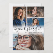 Beyond Beyond Photo Graduationサンキューカード サンキューカード (正面)