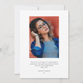 Beyond Beyond Photo Graduationサンキューカード サンキューカード (裏面)