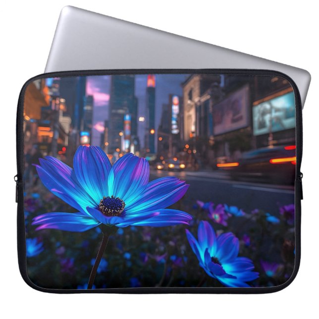 Beyond Bio Blue 15' ラップトップスリーブ (正面)