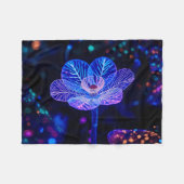 Beyond Blaque Light フリースブランケット (正面(横))