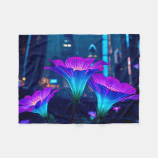 Beyond Bloominescent フリースブランケット