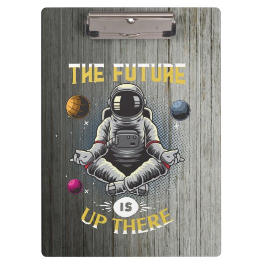 Beyond Boundaries：未来は上がっている – 宇宙飛行士 クリップボード (正面)