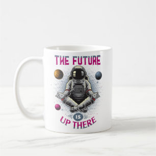 Beyond Boundaries:未来は上がっている – 宇宙飛行士 コーヒーマグカップ