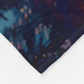 Beyond Glowfall Grove フリースブランケット (角)