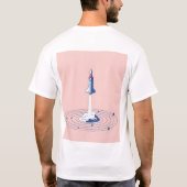 Beyond Gravity – ロケット打ち上げTシャツDes Tシャツ (裏面)