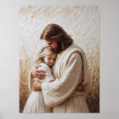 Beyond Love, Christian Art, Jesus Hugging Girl ポスター (正面)