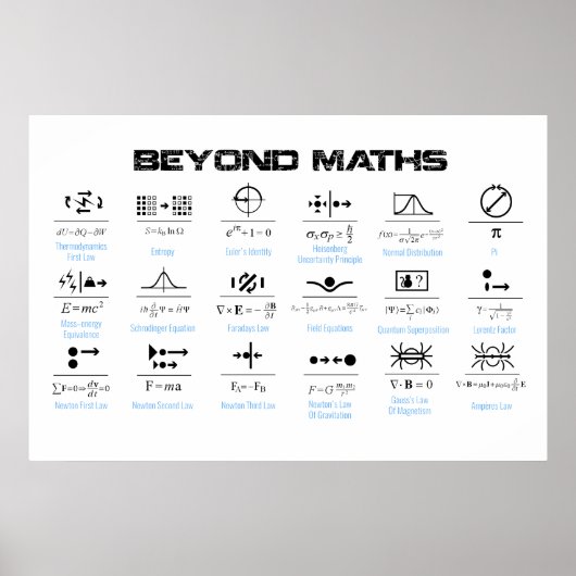 Beyond Math Poster ポスター (正面)