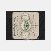 Beyond Stickerを参照 フリースブランケット (正面(横))