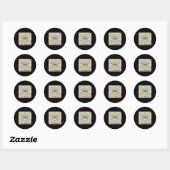 Beyond Stickerを参照 ラウンドシール (シート)
