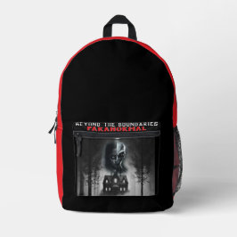 Beyond the Boundaries Paranormal Backpack プリントバックパック