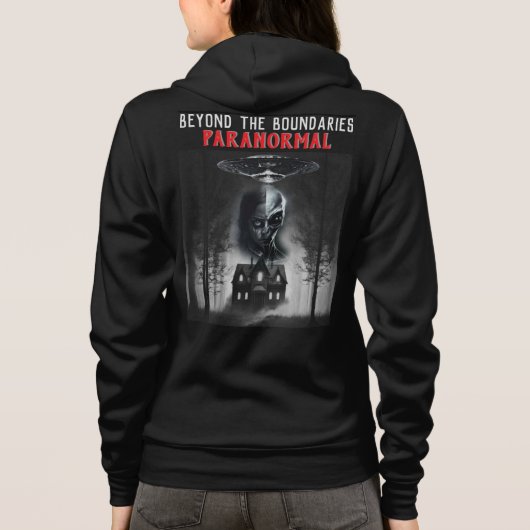 Beyond the Boundaries Paranormal Women's Hoodie パーカ (裏面)