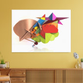 Beyond the Clouds キャンバスプリント (インサイチュ (リビング))