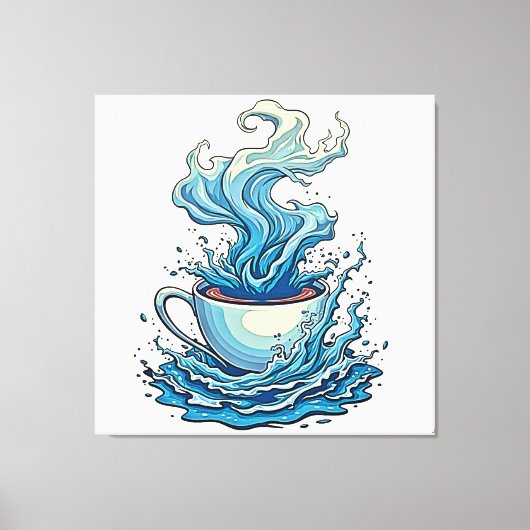 Beyond the Daily Cup キャンバスプリント (正面)