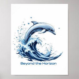 Beyond the Horizon - ロボットイルカポスター ポスター