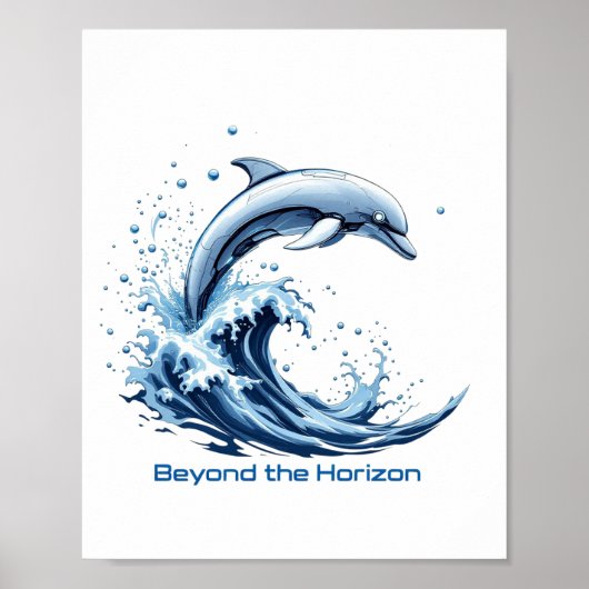 Beyond the Horizon - ロボットイルカポスター ポスター (正面)