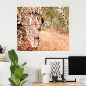 "Beyond The Old Stump"オーストラリア風光明媚なポスター ポスター (ホームオフィス)