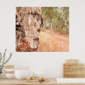 "Beyond The Old Stump"オーストラリア風光明媚なポスター ポスター (キッチン)