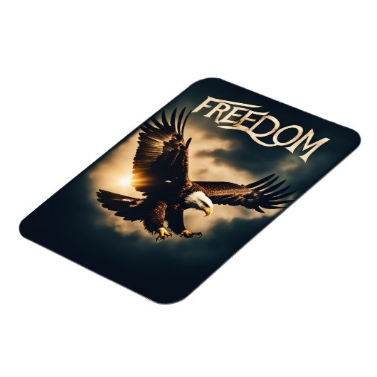 Beyond Wings: Freedom with an Eagle マグネット (左側)