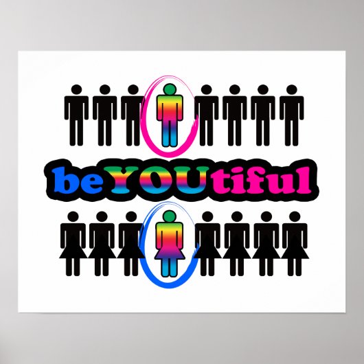 BeYOUtivyとゲイ ポスター (正面)