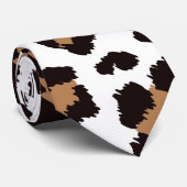 Bezaubernd Elegante Natürliche Leoparden Muster    ネクタイ (ロール)