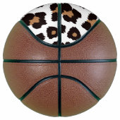 Bezaubernd Elegante Natürliche Leoparden Muster    バスケットボール (右)