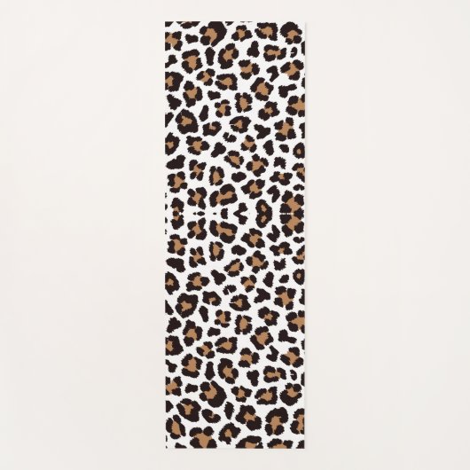 Bezaubernd Elegante Natürliche Leoparden Muster ヨガマット (正面)