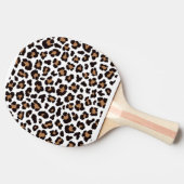 Bezaubernd Elegante Natürliche Leoparden Muster 卓球ラケット (横)