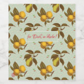 bezaubernde Gartenfrüchte   ワインラベル (シングルラベル)