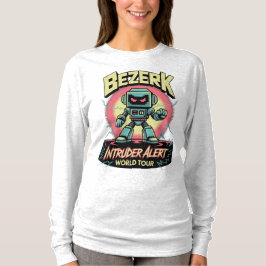 Bezerk Intruder Alert World Tour Retro Arcade Tシャツ