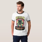 Bezerk Intruder Alert World Tour Retro Arcade  Tシャツ (正面フル)