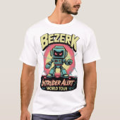 Bezerk Intruder Alert World Tour Retro Arcade  Tシャツ (正面)