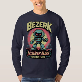 Bezerk Intruder Alert World Tour Retro Arcade Tシャツ
