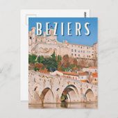Béziers Photo Vintage  ポストカード (正面/裏面)