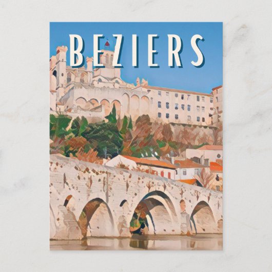 Béziers Photo Vintage  ポストカード (正面)