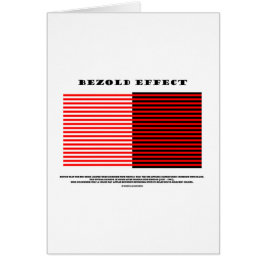 Bezoldの効果(目の錯覚)