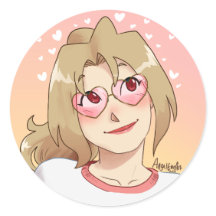 BFアンバーハート型サングラス