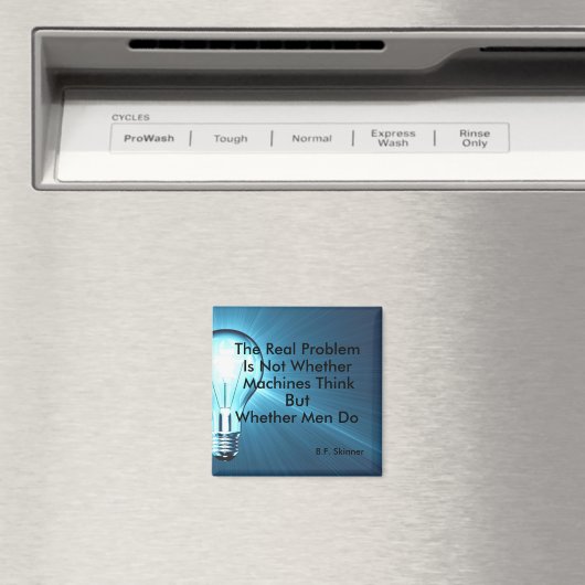 BFスキナー哲学引用文磁石 マグネット (インサイチュ (食洗機))