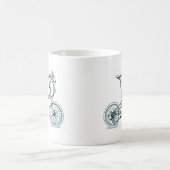 BF小型のロケット コーヒーマグカップ (中央)