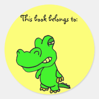 BF – ゲーターブックステッカー ラウンドシール