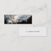 BF-何でも可能なしおりです スキニー名刺 (正面/裏面)