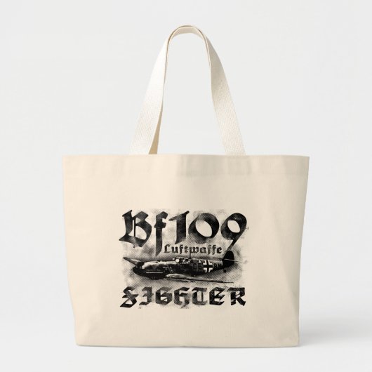 Bf 109ジャンボトート ラージトートバッグ (正面)